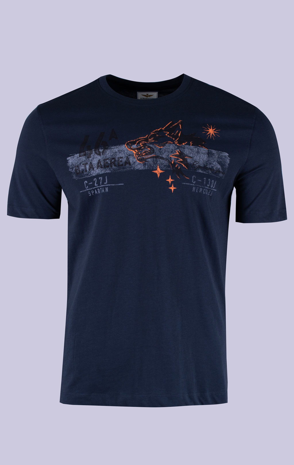Футболка AERONAUTICA MILITARE FW 26/27/BD blue navy (TS 2579) 