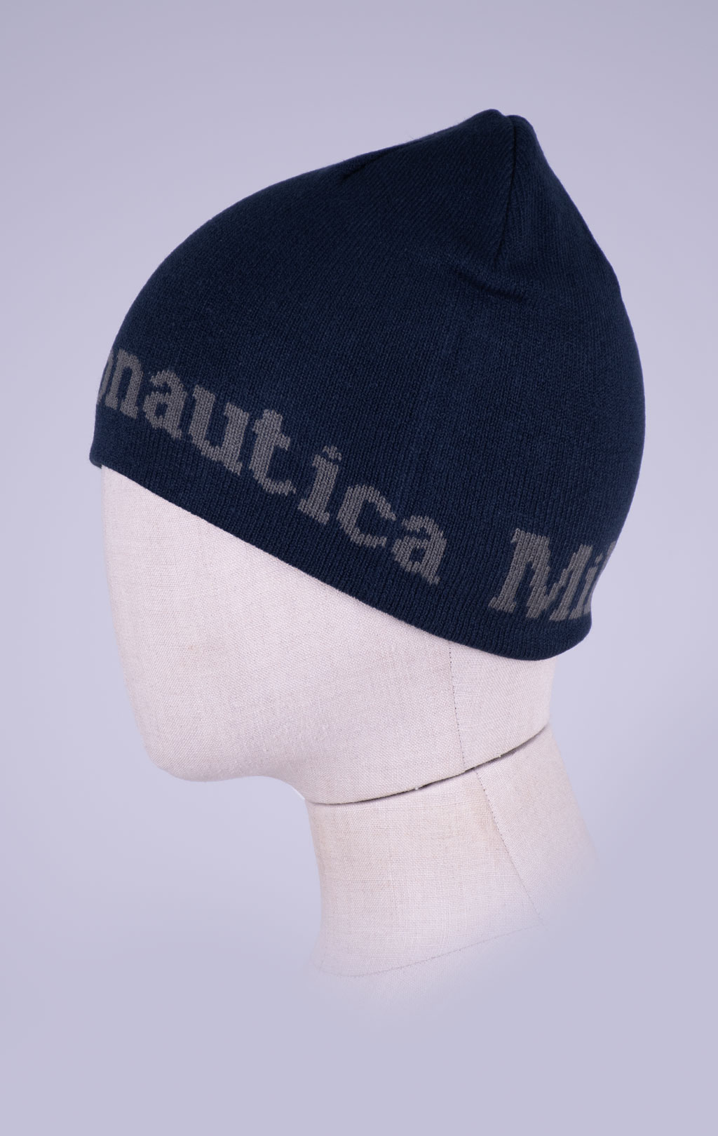 Шапка вязаная AERONAUTICA MILITARE FW 26/27/CN blue navy (CU 0093) 