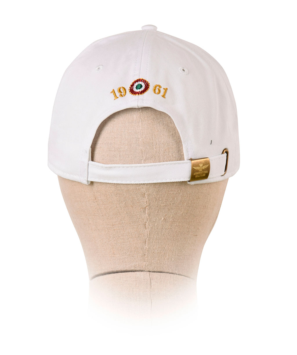 Бейсболка AERONAUTICA MILITARE off white (HA 1008)