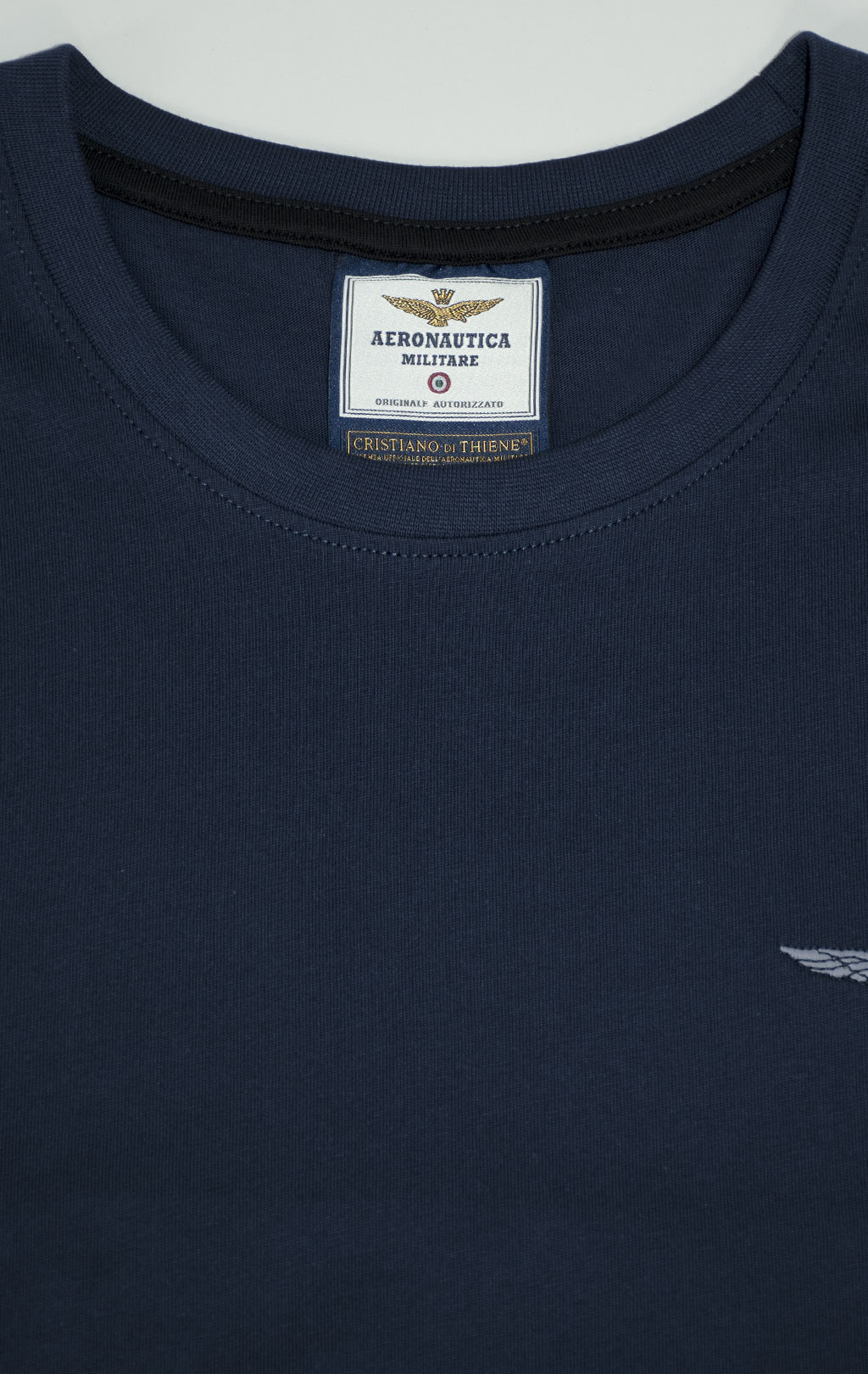 Футболка AERONAUTICA MILITARE SS 25 m/BD blue navy (TS 2376) 