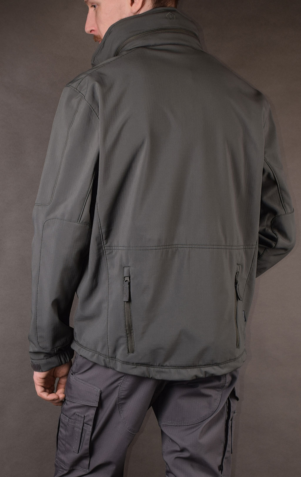 Куртка тактическая softshell Pentagon мембрана ARTAXES ESCAPE Soft Shell grindle grey 08035 