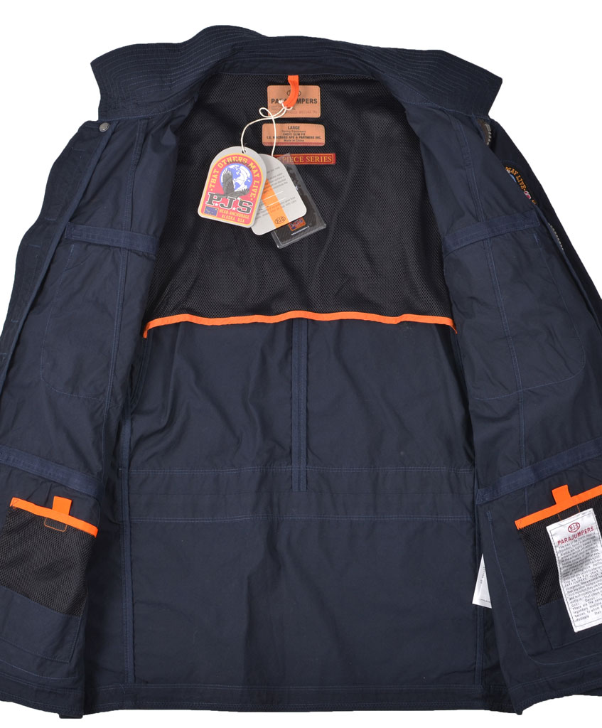 Ветровка PARAJUMPERS GROUND FIELD M-65 blue black 