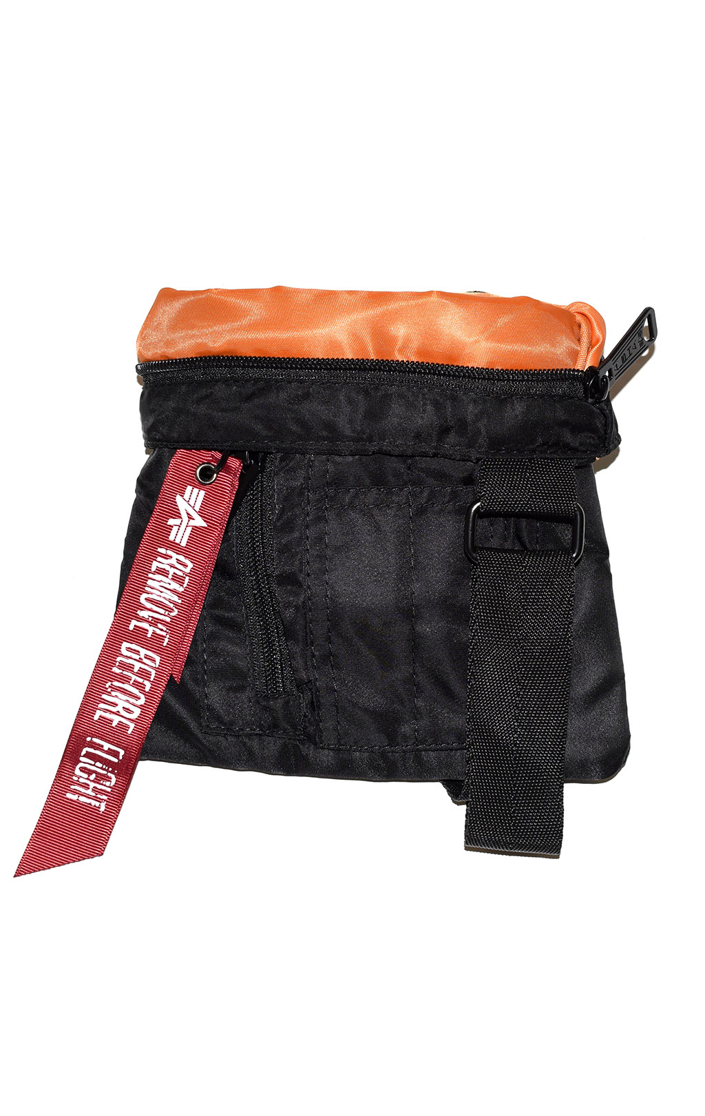 Сумка ALPHA INDUSTRIES CREW MESSENGER BAG black 