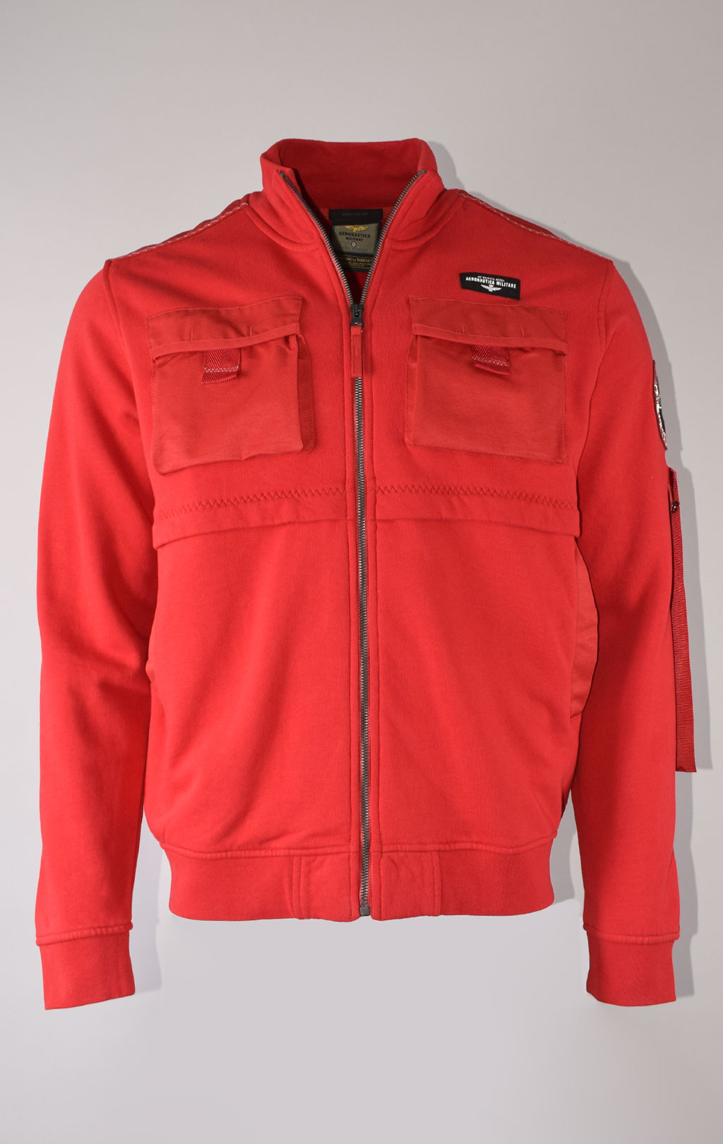 Олимпийка AERONAUTICA MILITARE ANTARCTICA FW 23/24/TR red (FE 1821) 