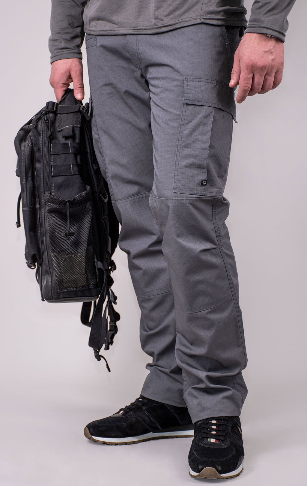 Брюки тактические Pentagon BDU 2.0 big size хлопок35%/полиэстр65% Rip-Stop grey wolf 05001 