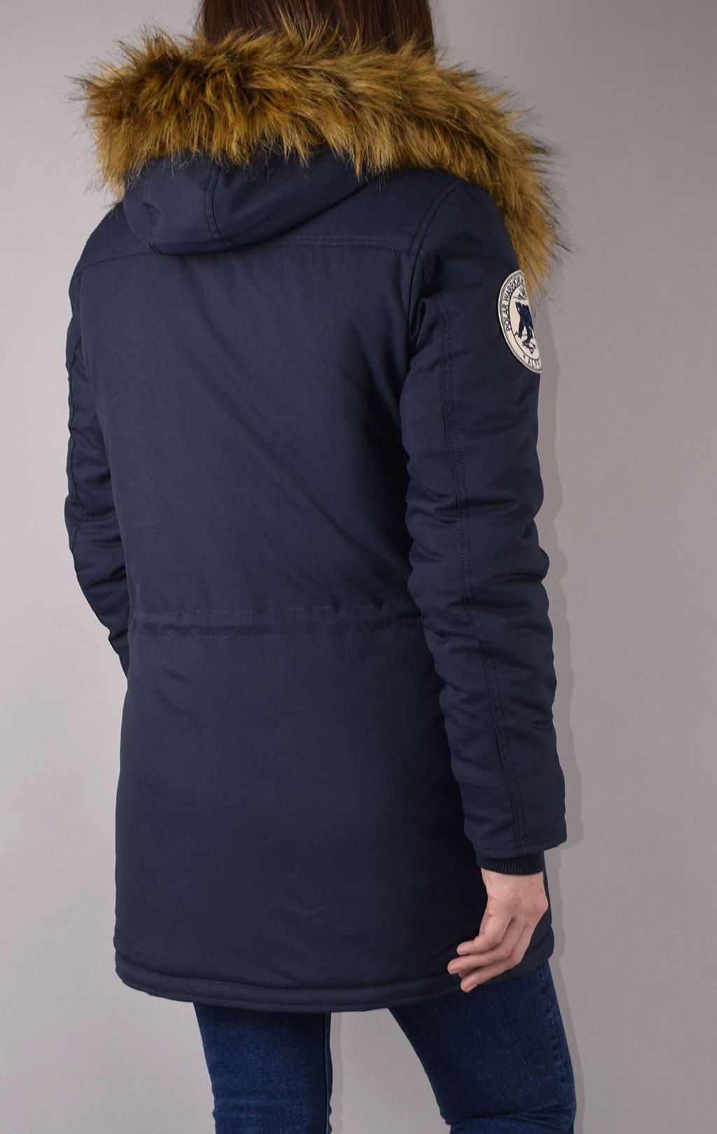 Женская аляска ALPHA INDUSTRIES POLAR rep. blue 