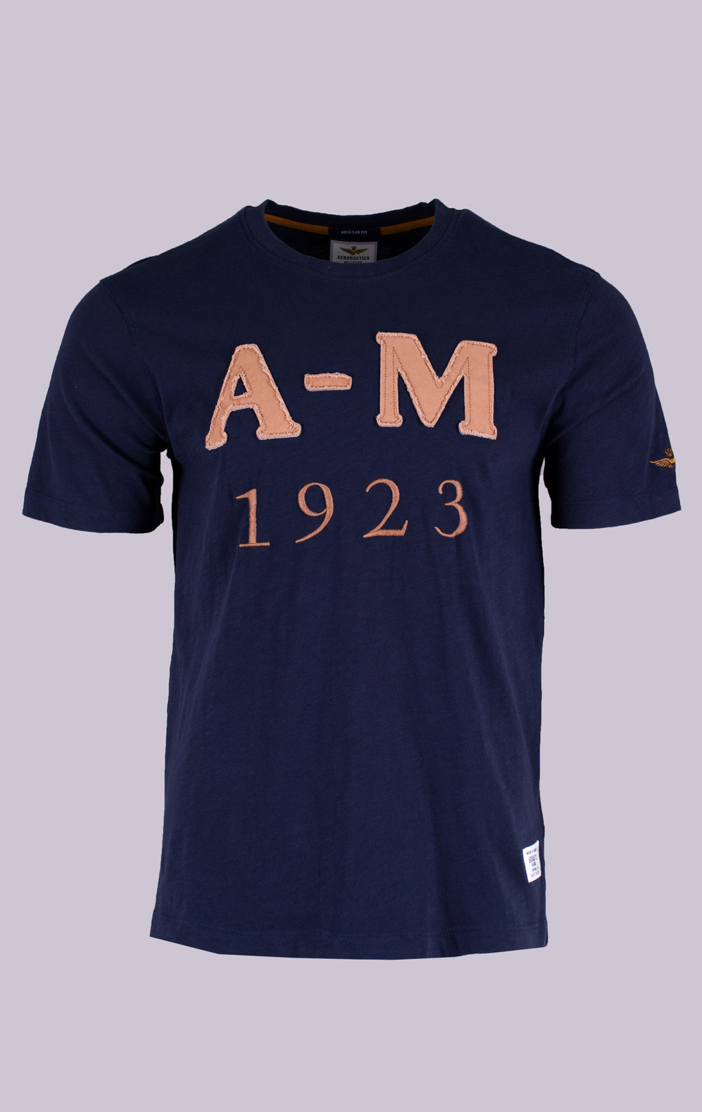 Футболка AERONAUTICA MILITARE big size SS 26/BD blue navy (TS 2526) 