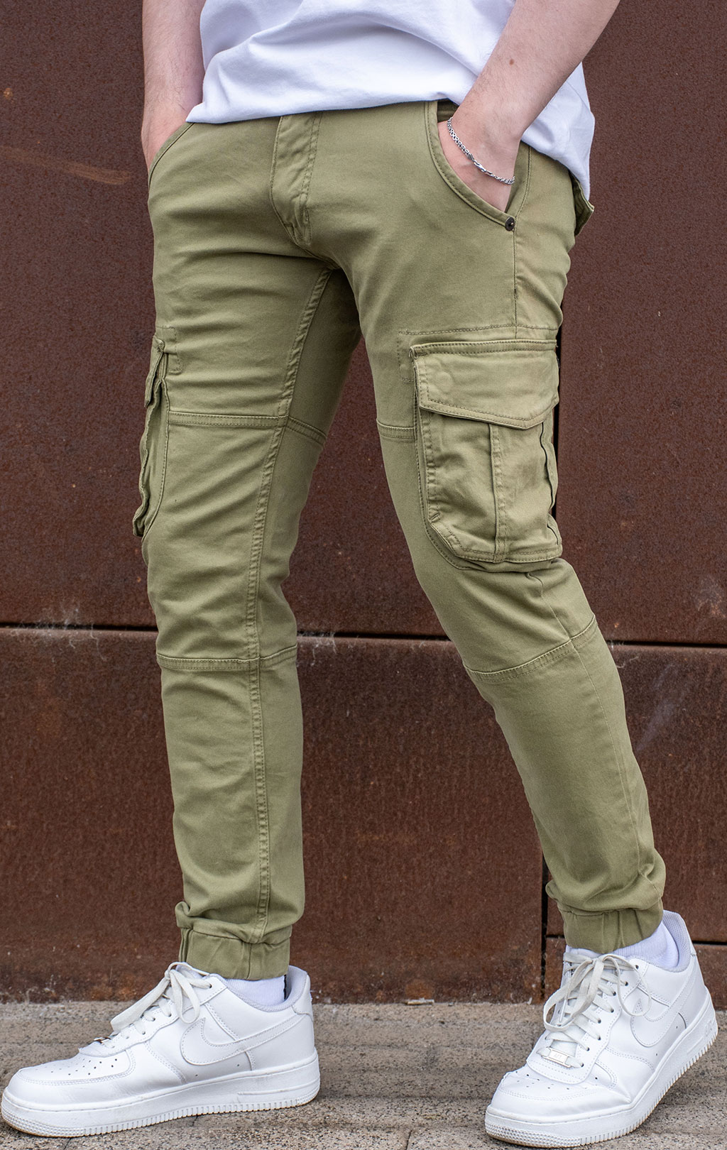 Брюки-карго ALPHA INDUSTRIES ARMY olive 