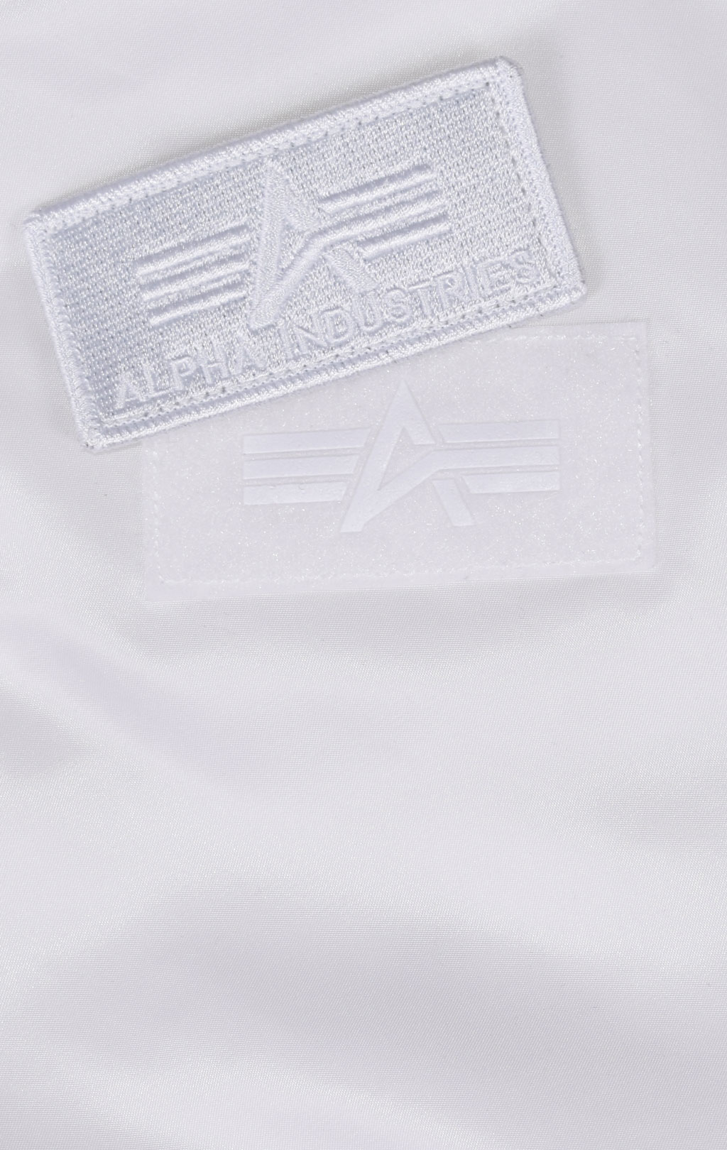 Куртка-бомбер лётная ALPHA INDUSTRIES D-Tec SE MA-1 white/reflective 