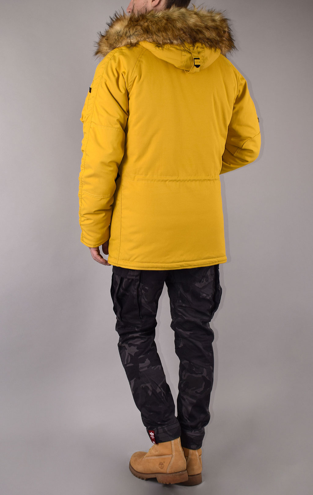 Аляска ALPHA INDUSTRIES EXPLORER mustard 