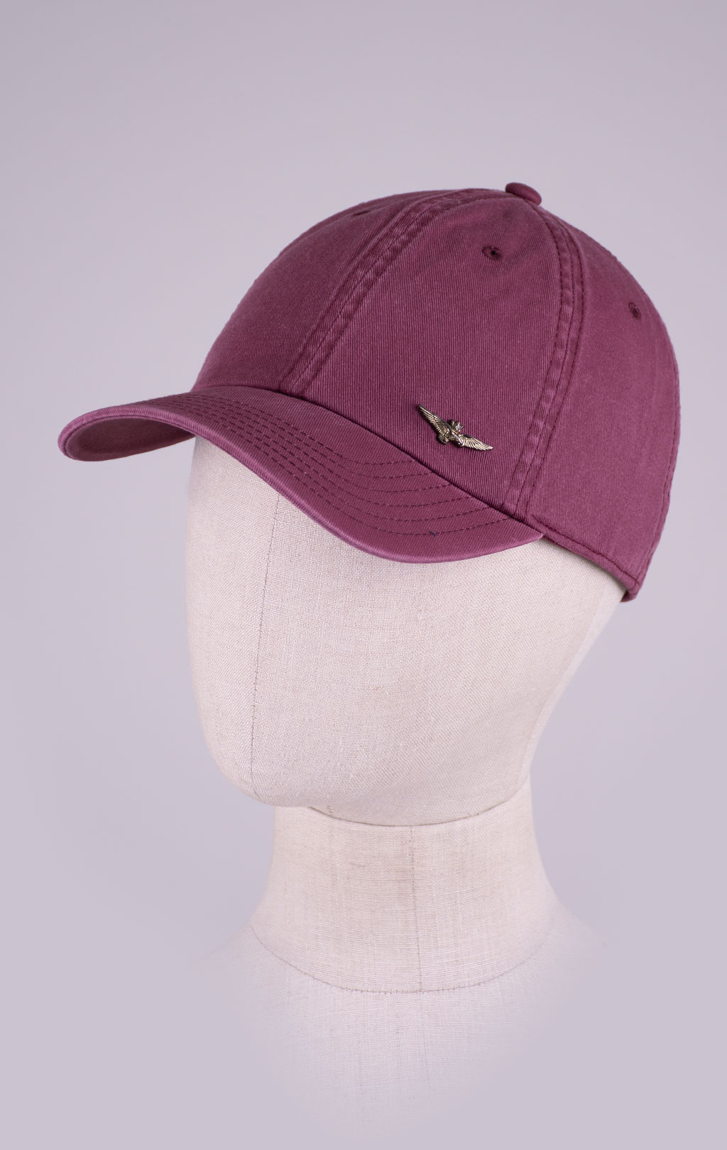 Бейсболка AERONAUTICA MILITARE SS 26/CN maroon (HA 1244) 