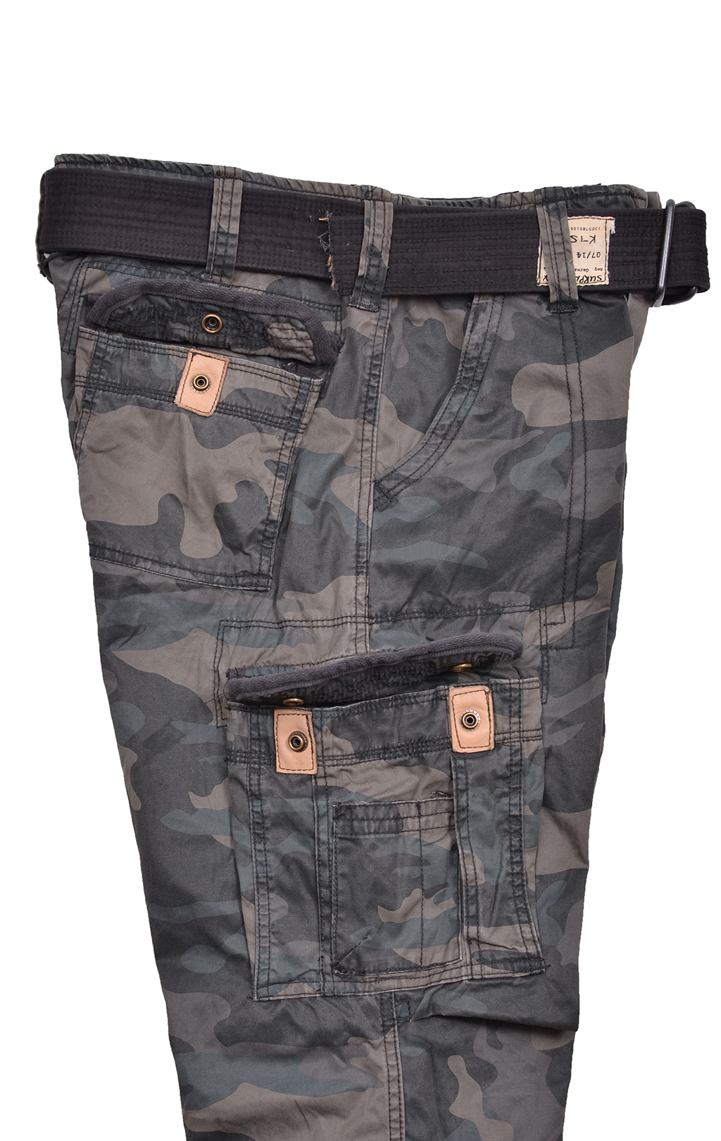 Брюки-карго Surplus PREMIUM VINTAGE big size camo black 