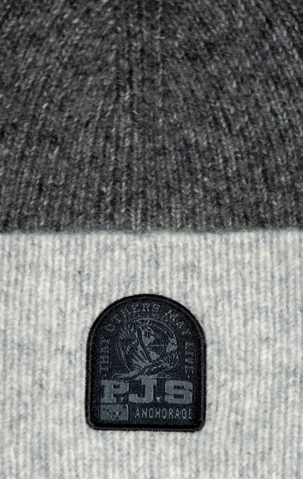 Шапка вязаная PARAJUMPERS GARDENIA HAT FW 25/26 black-chateau grey 
