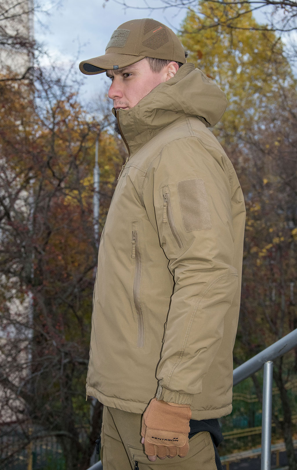 Куртка тактическая Pentagon LCP VELOCITY Primaloft coyote 01007 