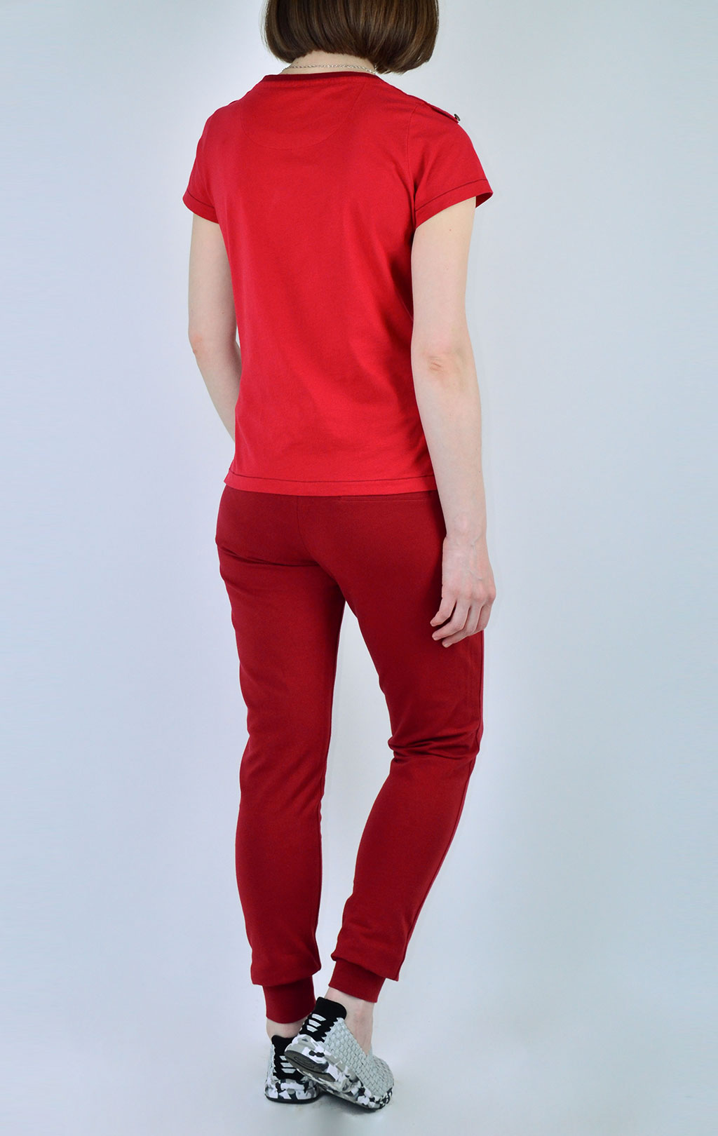 Женская футболка AERONAUTICA MILITARE red chili pepper (TS 1489) 