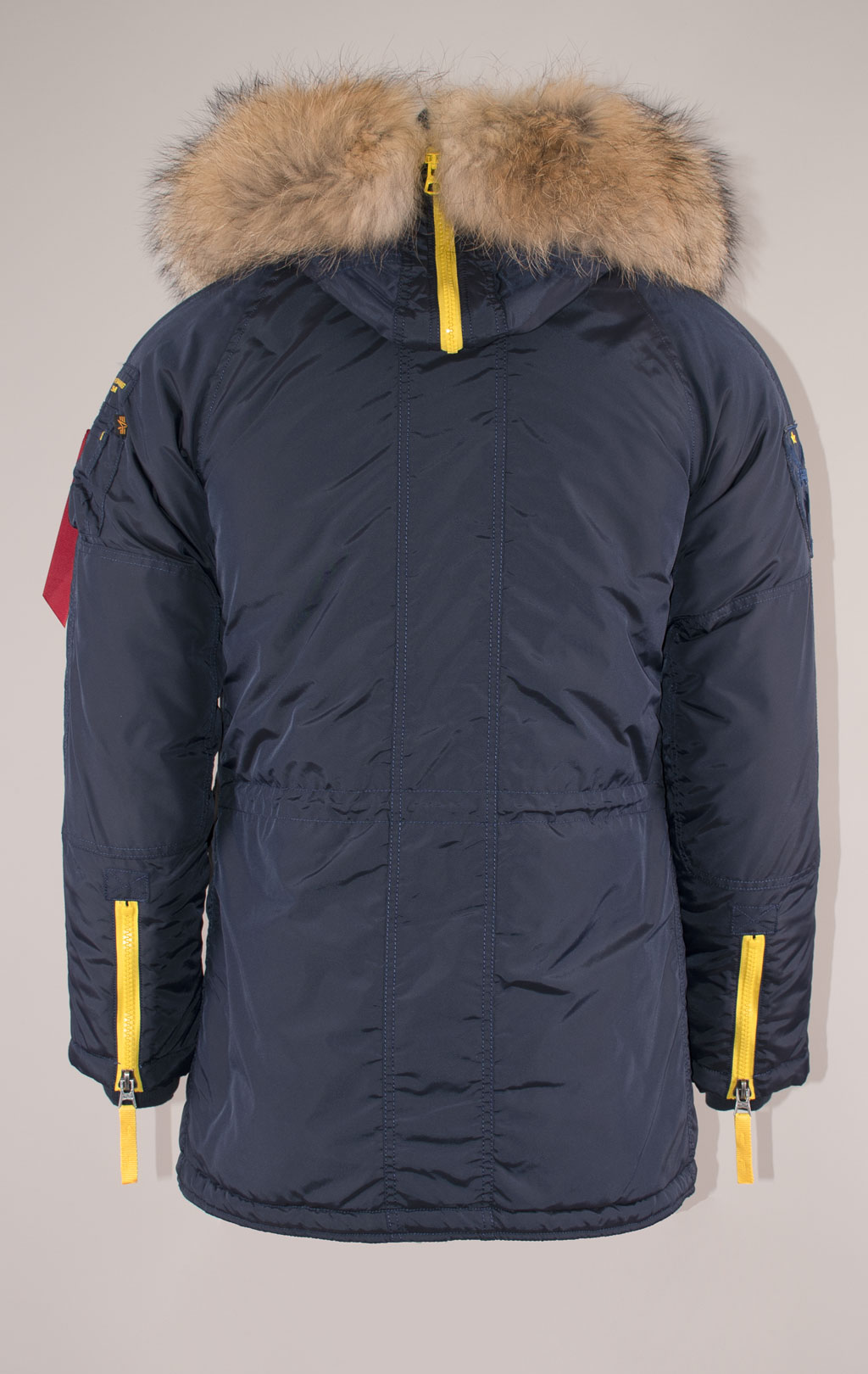Аляска ALPHA INDUSTRIES PPS N-3B натур. мех rep. blue 