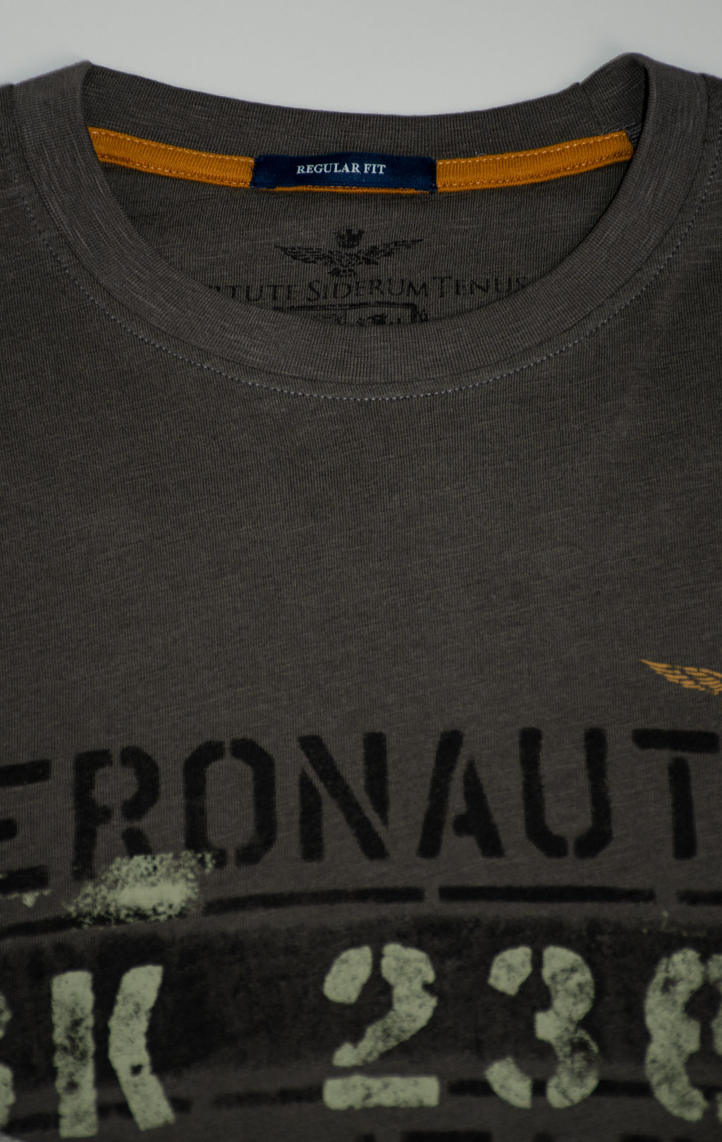 Лонгслив AERONAUTICA MILITARE FW 25/26/BD beluga grey (TS 2486) 
