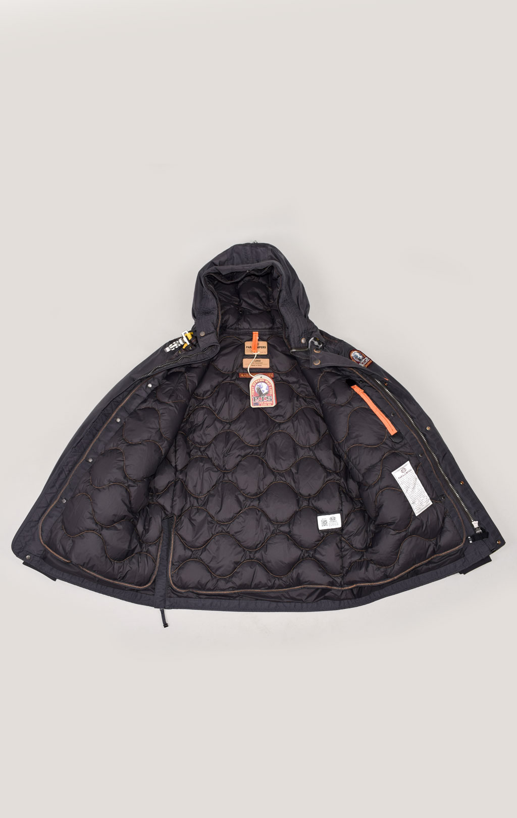 Аляска-пуховик PARAJUMPERS RIGHT HAND ECO FW 21/22 phantom 