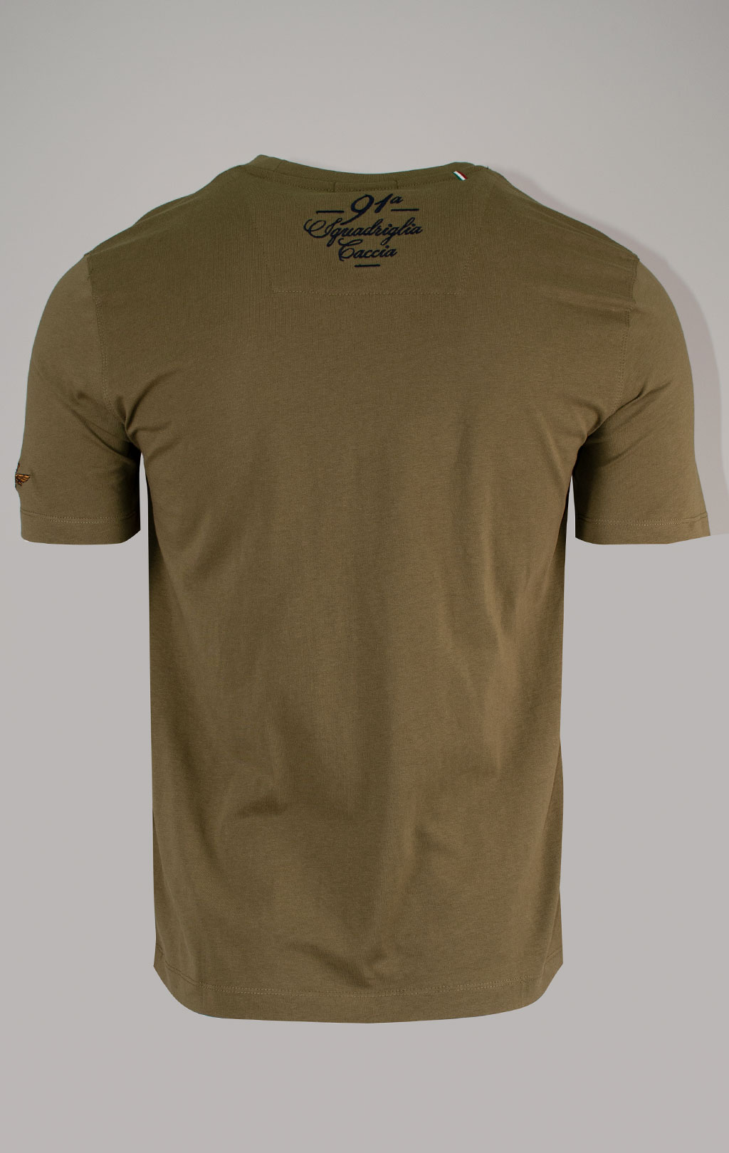 Футболка AERONAUTICA MILITARE SS 25 m/BD military olive (TS 2414) 