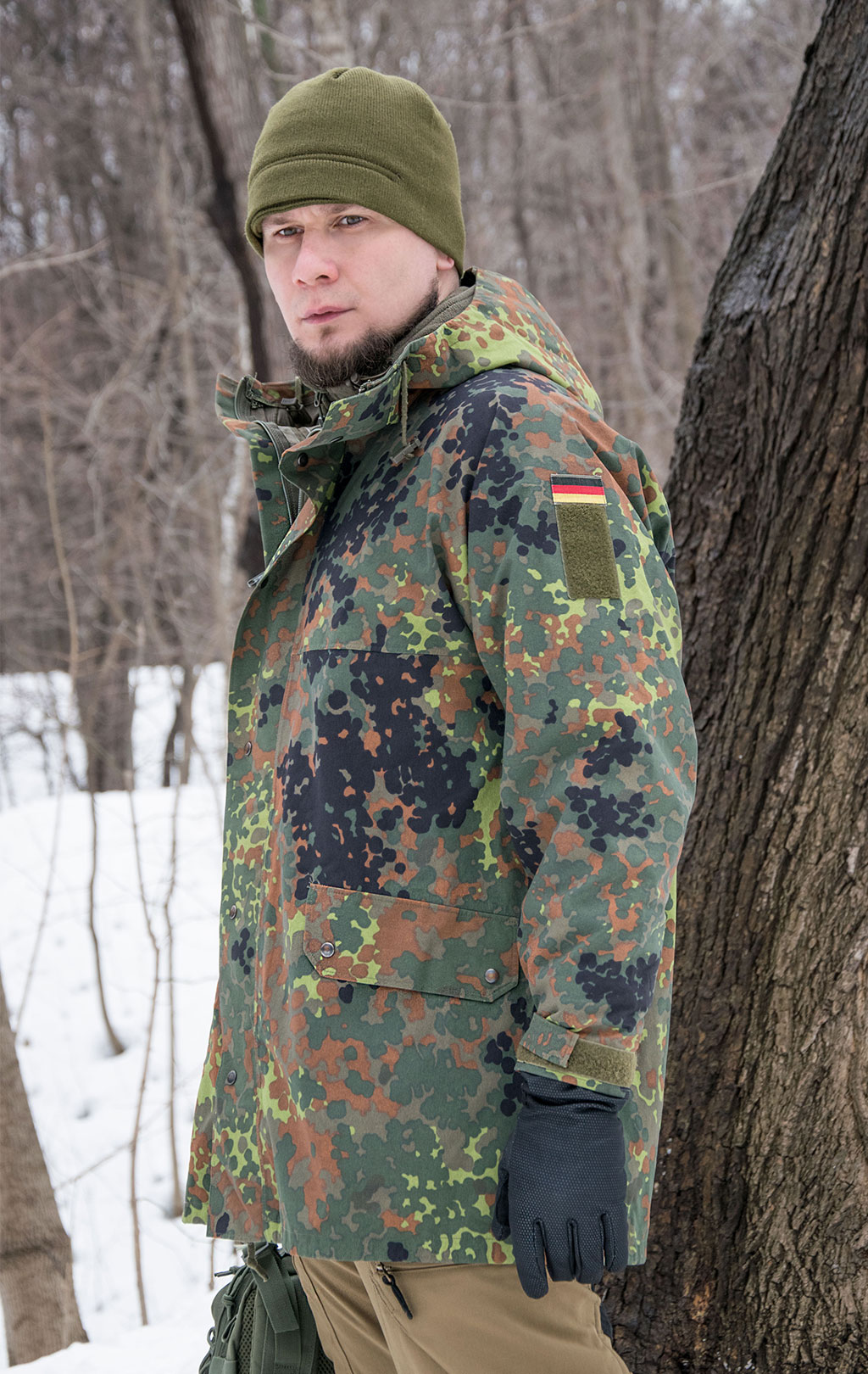 Куртка непромокаемая Gore-Tex Gore-Tex flecktarn б/у Германия