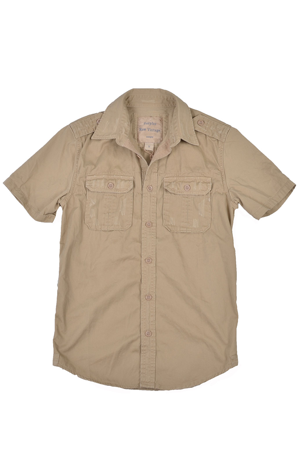 Рубашка Surplus RAW VINTAGE короткий рукав khaki 