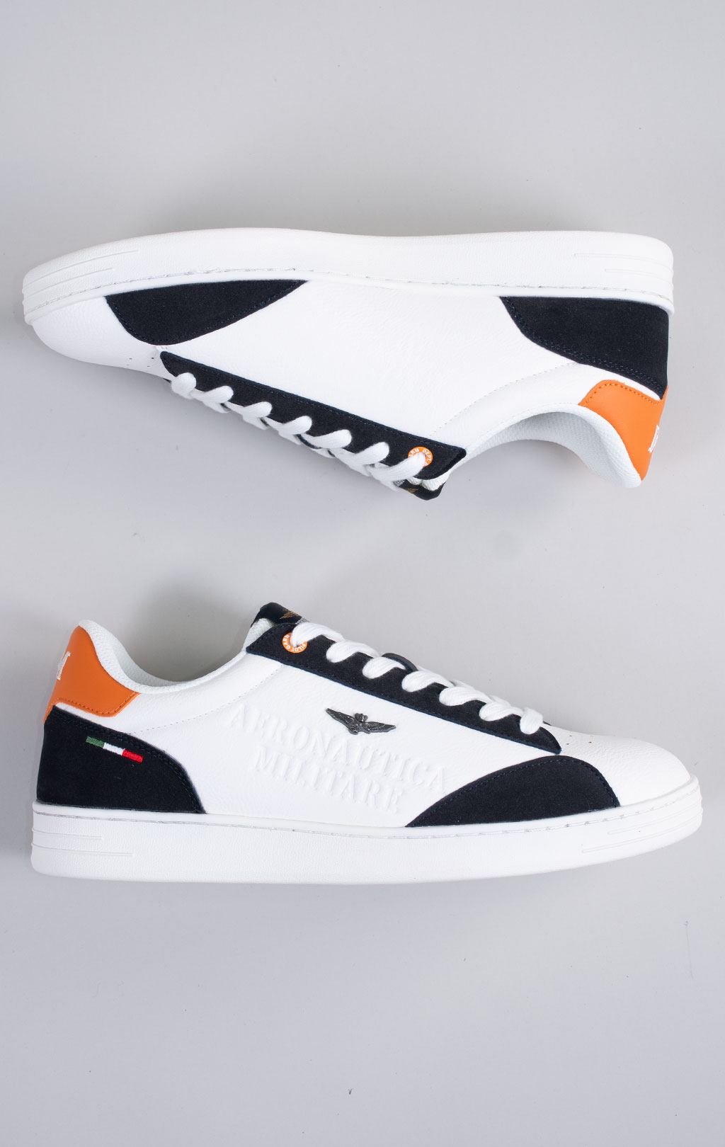 Кроссовки AERONAUTICA MILITARE (SC 0306) SS 26/CN bianco blue 