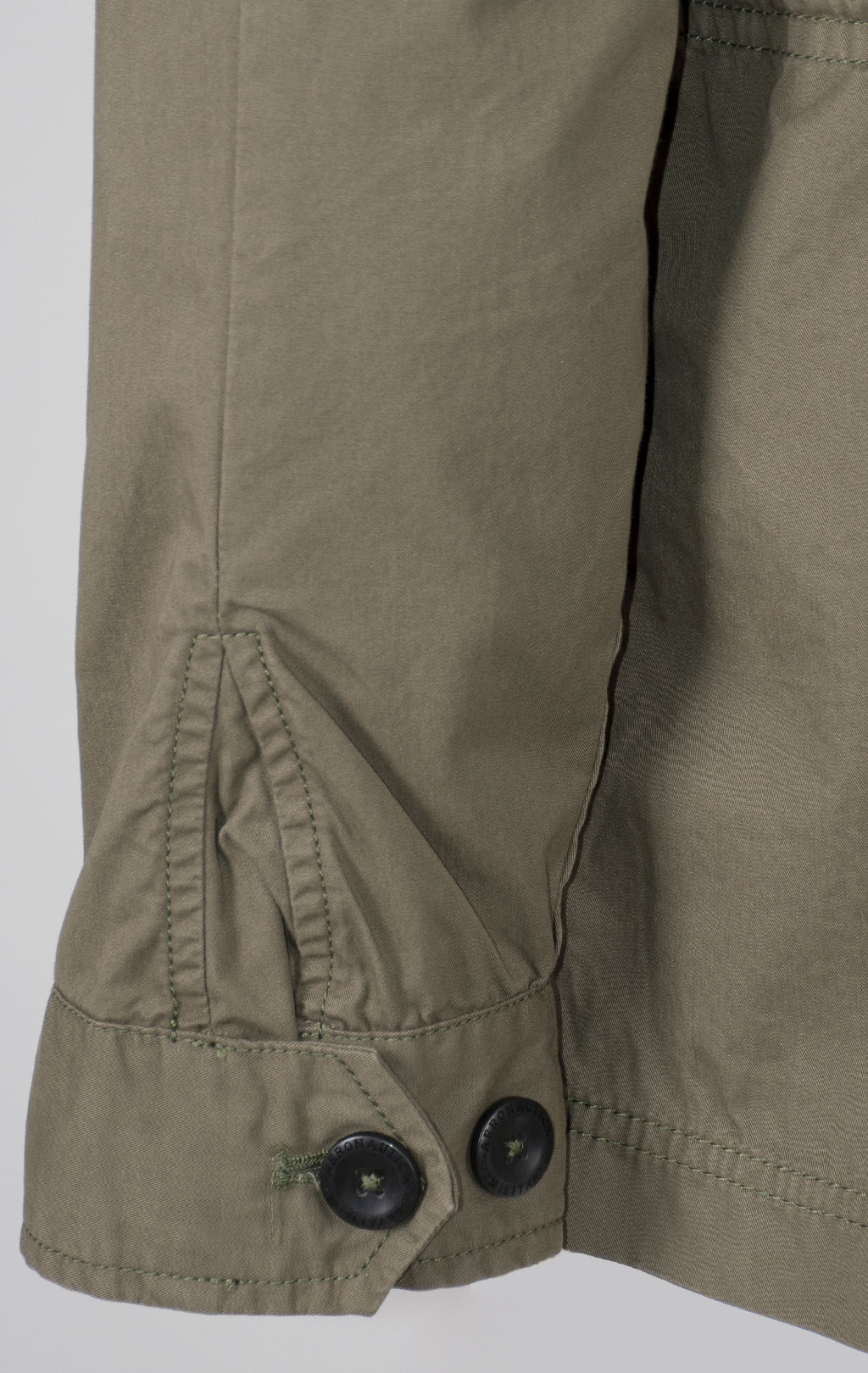 Ветровка AERONAUTICA MILITARE big size M-65 SS 25 m/IN military olive (AB 2212) 