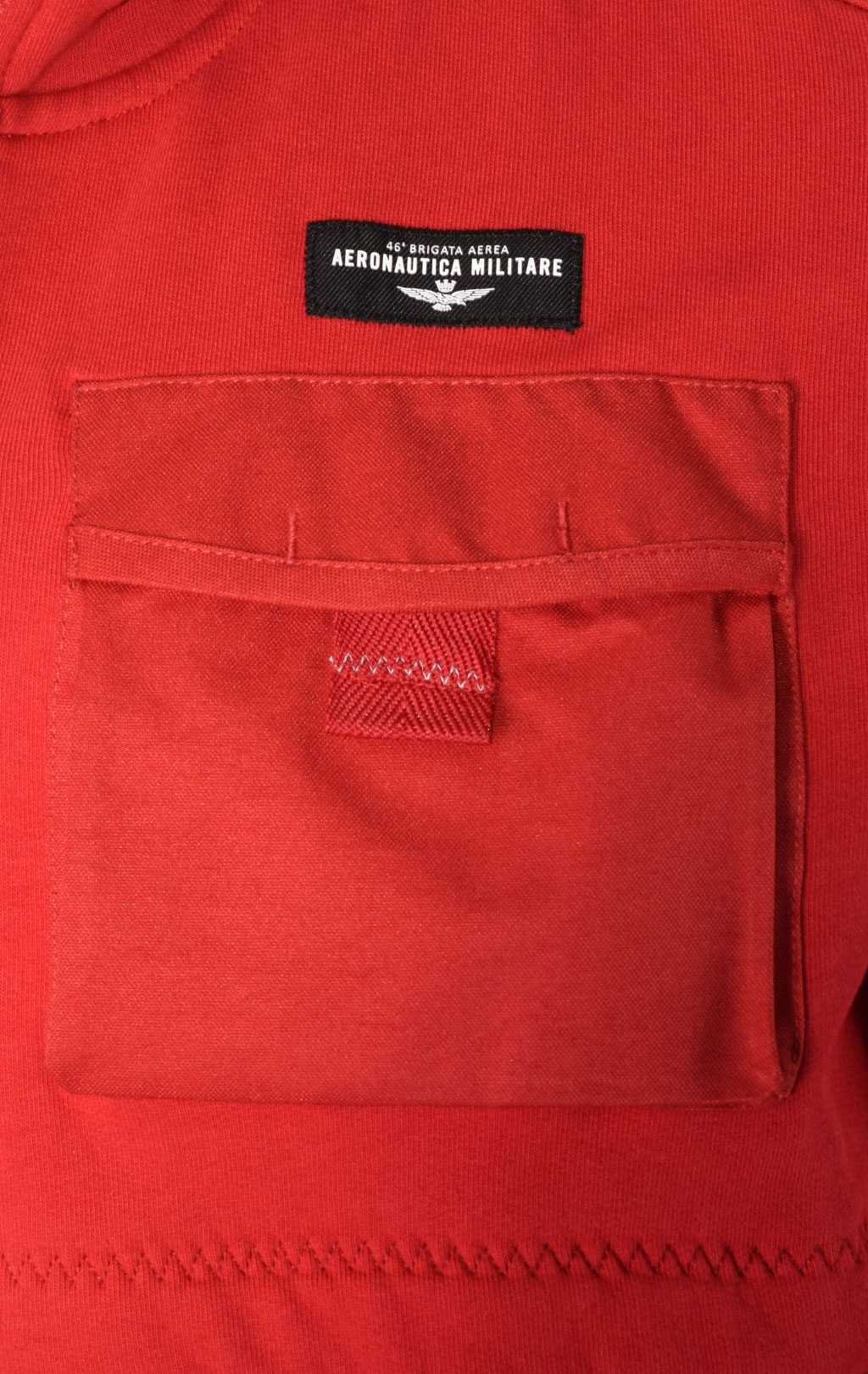Олимпийка AERONAUTICA MILITARE ANTARCTICA FW 23/24/TR red (FE 1821)