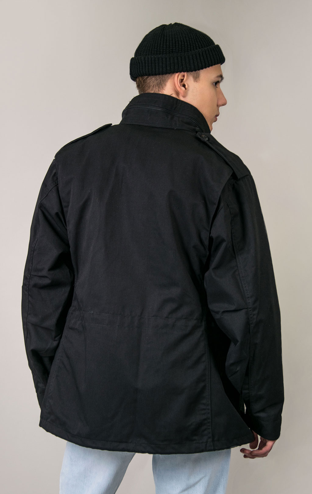 Куртка M-65 CLASSIC black США