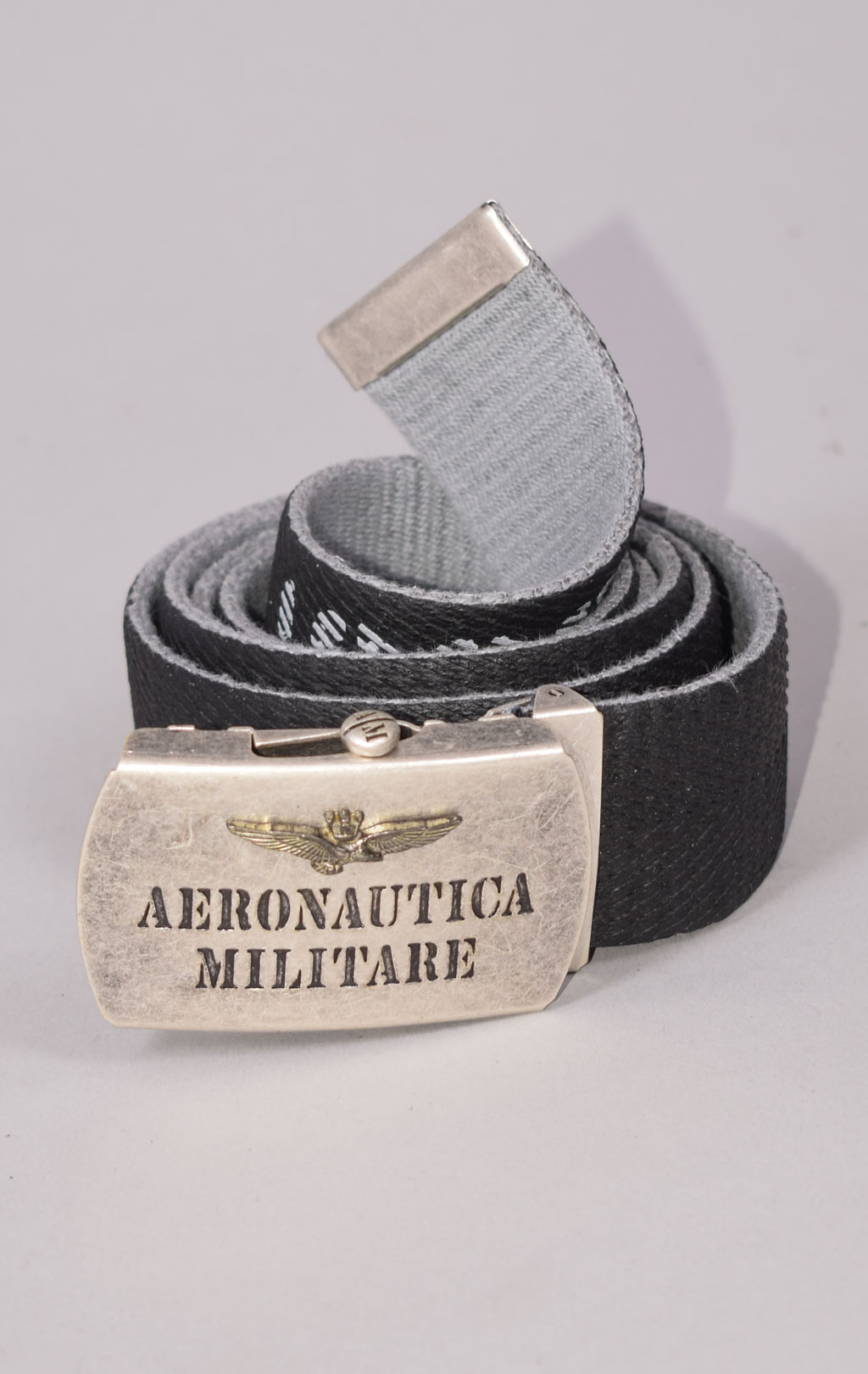 Ремень тканевый AERONAUTICA MILITARE FW 23/24/IT grey (CI 292) 