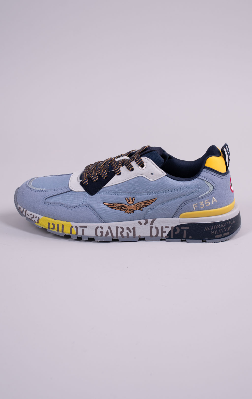 Кроссовки AERONAUTICA MILITARE (SC 0276) SS 26/CN azzurro 