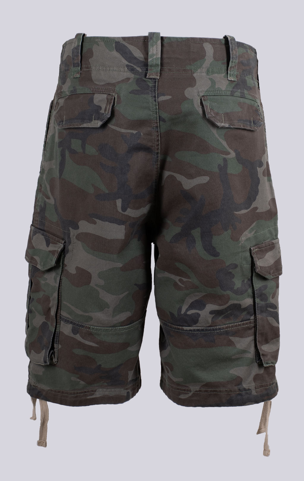 Шорты карго Surplus VINTAGE camo woodland 