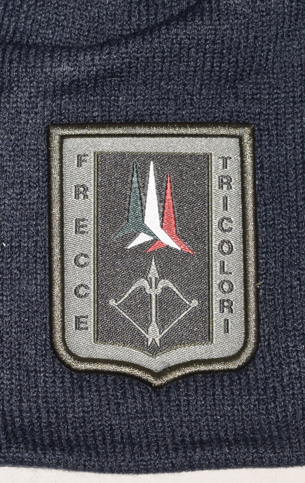 Шапка вязаная AERONAUTICA MILITARE FW 22/23/CN blue navy (CU 036)