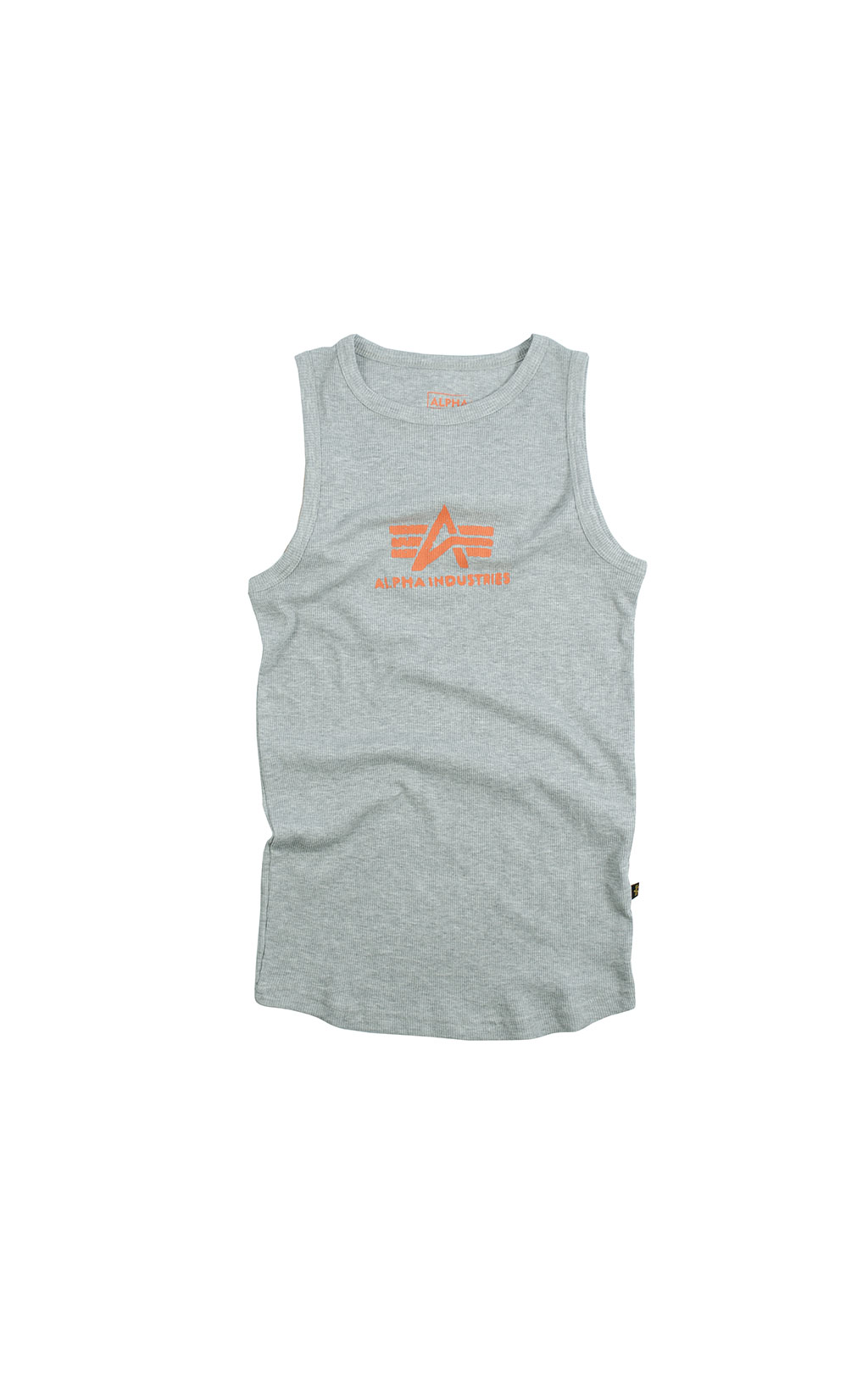 Майка ALPHA INDUSTRIES LOGO TANK grey heather 