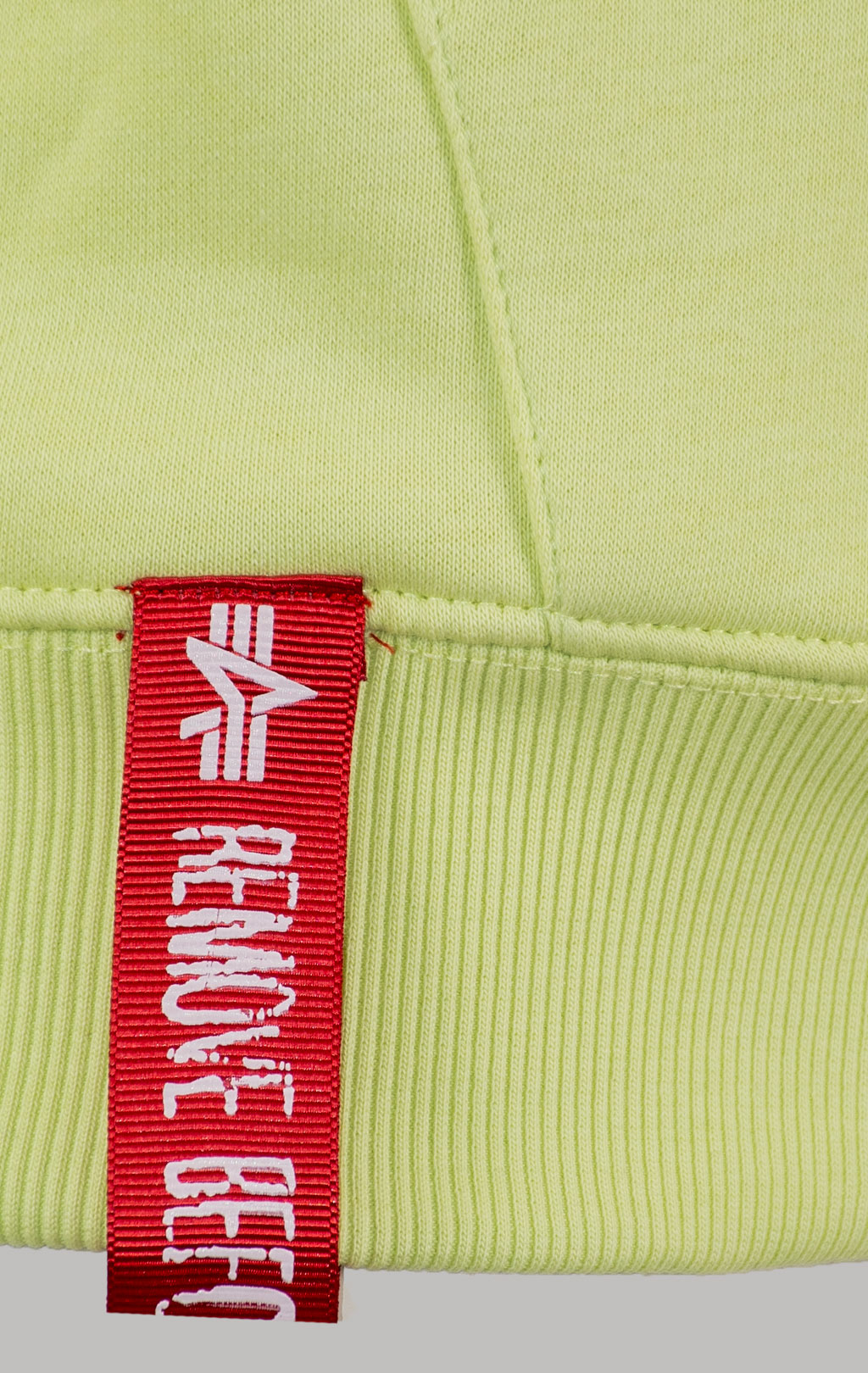 Толстовка ALPHA INDUSTRIES BASIC HOODY arctic lime 
