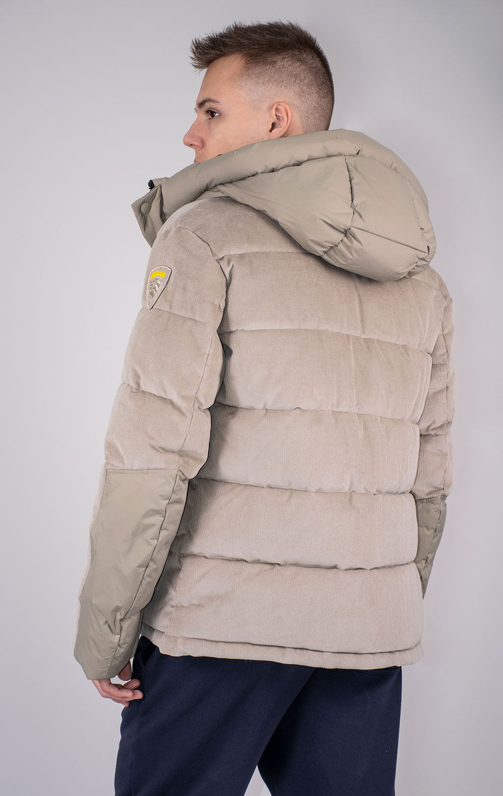 Куртка-пуховик BLAUER FARGO вельвет FW 24/25 beige 301 (CO2115) 