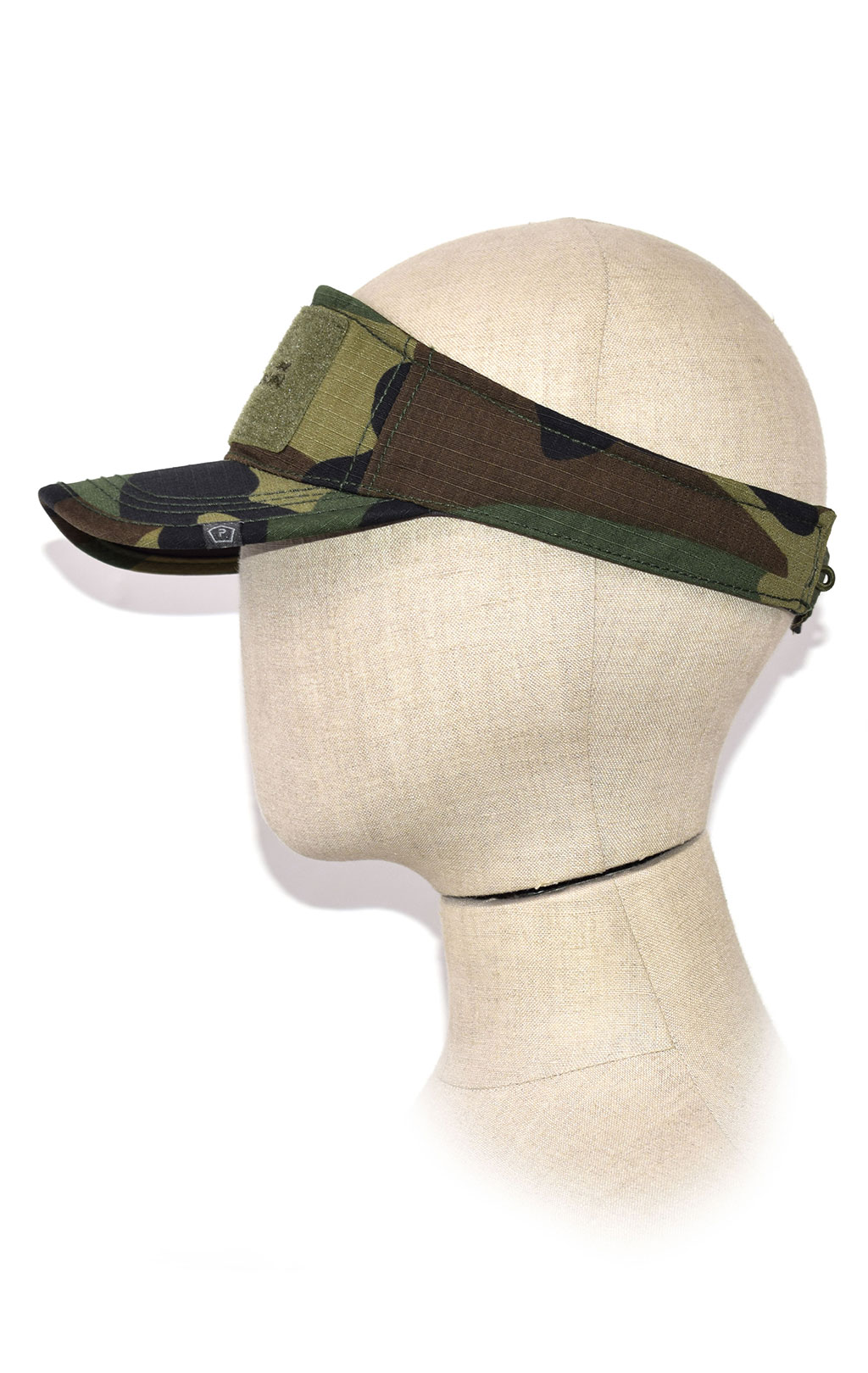 Повязка с козырьком Pentagon VISOR BB camo woodland 13044 