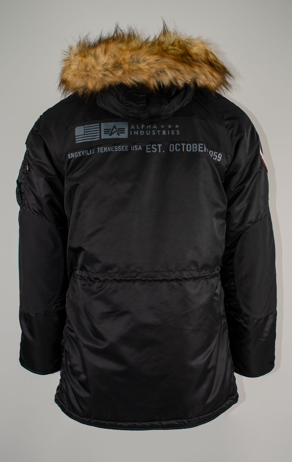 Аляска ALPHA INDUSTRIES AIRBORNE N-3B black 