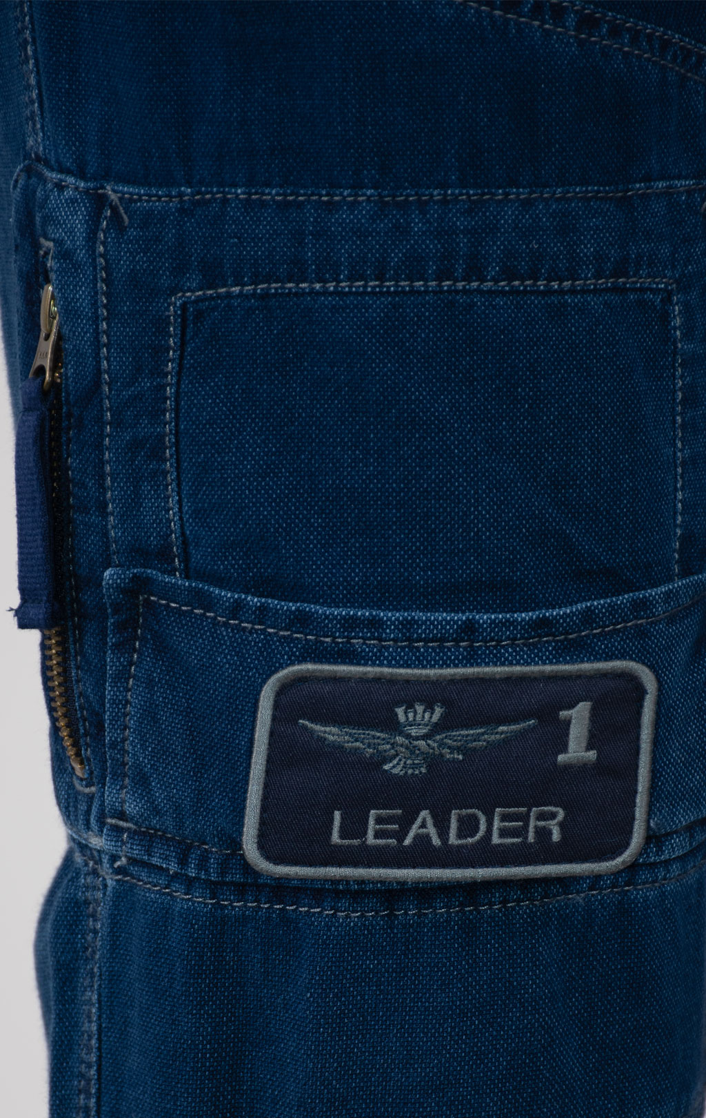 Джинсы-карго AERONAUTICA MILITARE ANTI-G SS 25 m/IN indigo (PA 1655) 