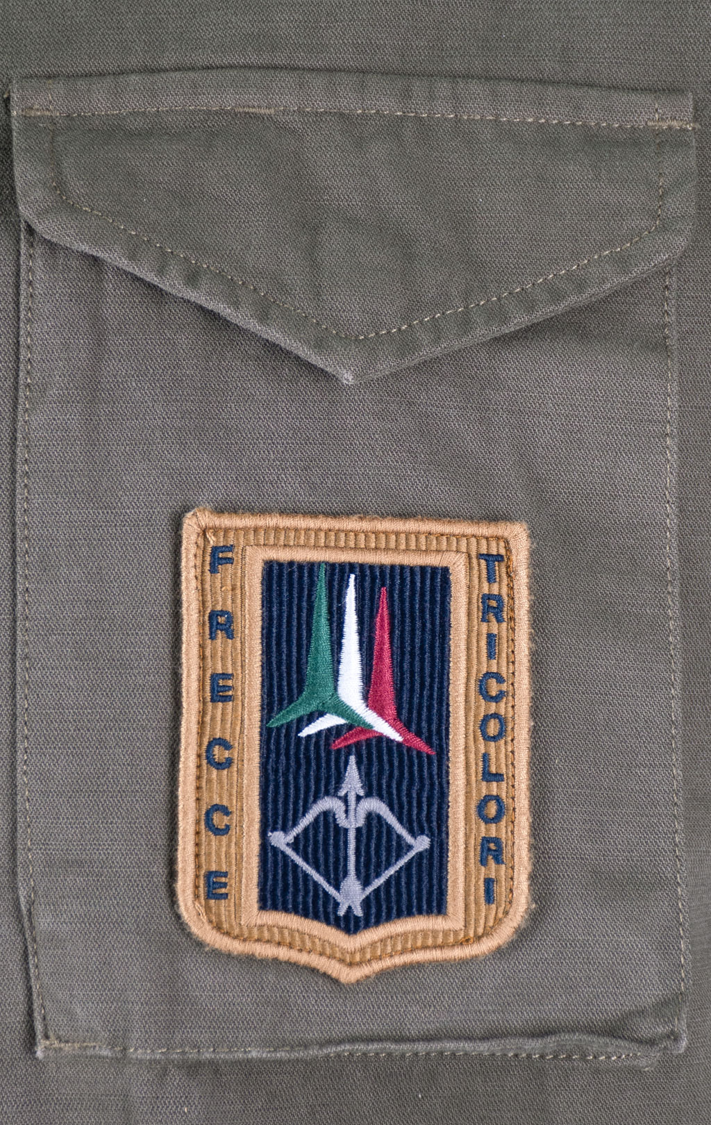 Куртка с подстёжкой AERONAUTICA MILITARE M-65 FW 26/27/IN tea leaf (AB 3087) 