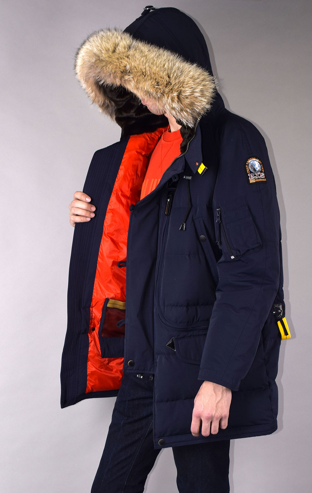 Аляска-пуховик PARAJUMPERS TYPE N-3B FW 19/20 navy 