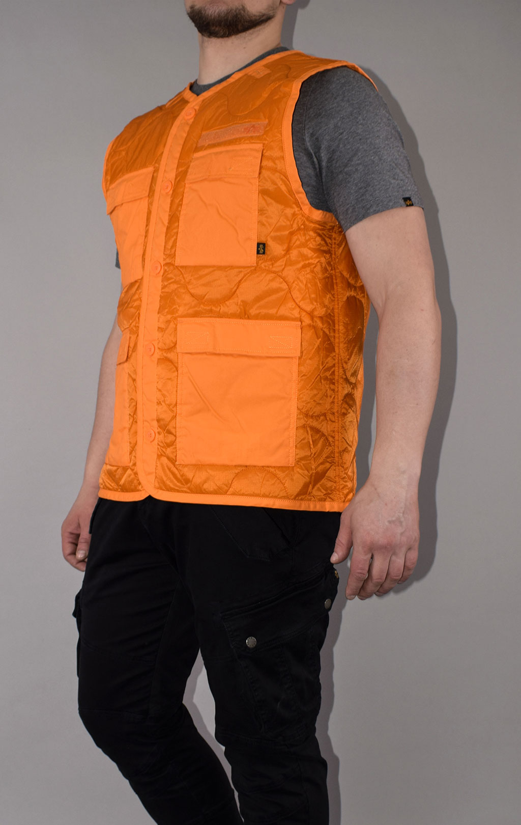 Куртка-жилет ALPHA INDUSTRIES ALS UTILITY VEST FW 21 m emergency orange 