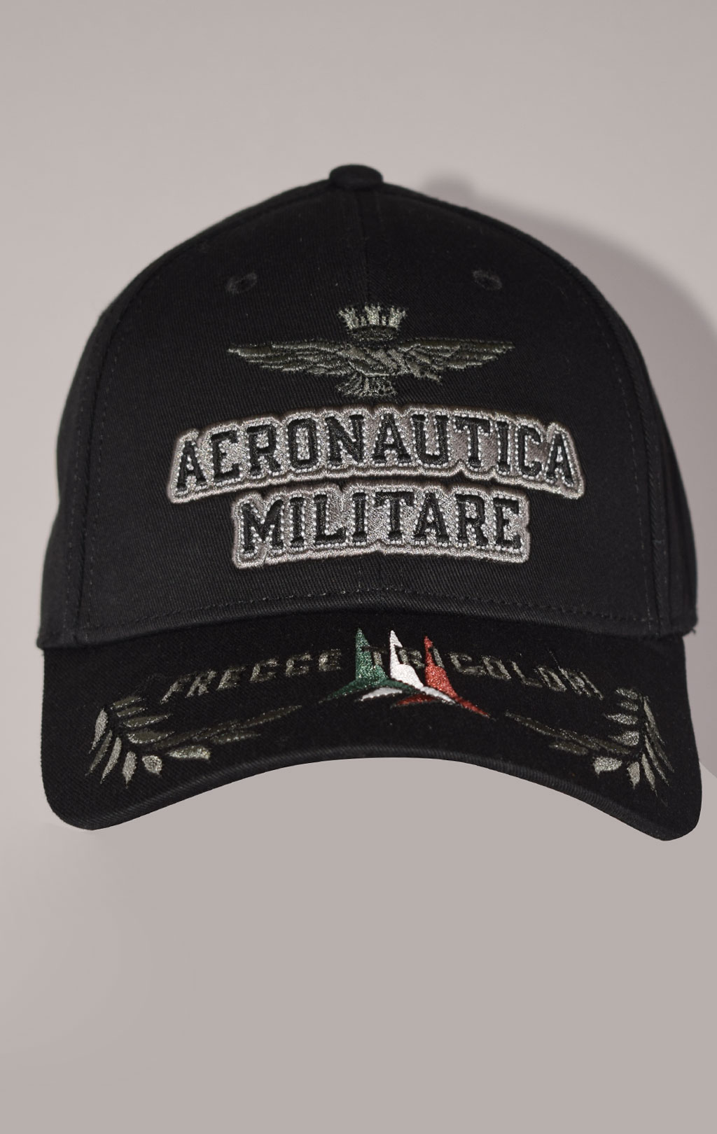 Бейсболка AERONAUTICA MILITARE FW 22/23/CN jet black (HA 1104) 