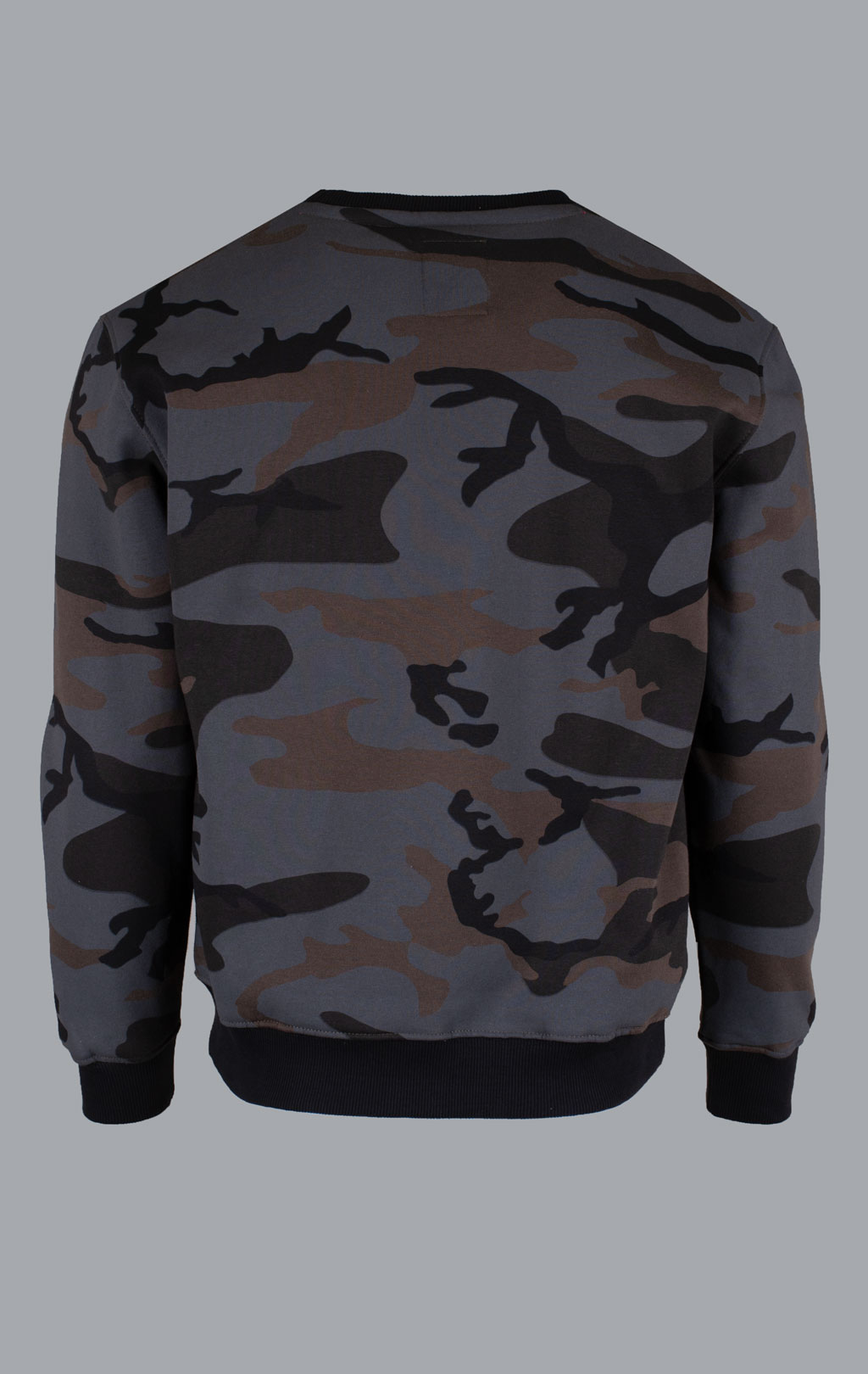 Свитшот ALPHA INDUSTRIES BASIC SWEATER black camo 
