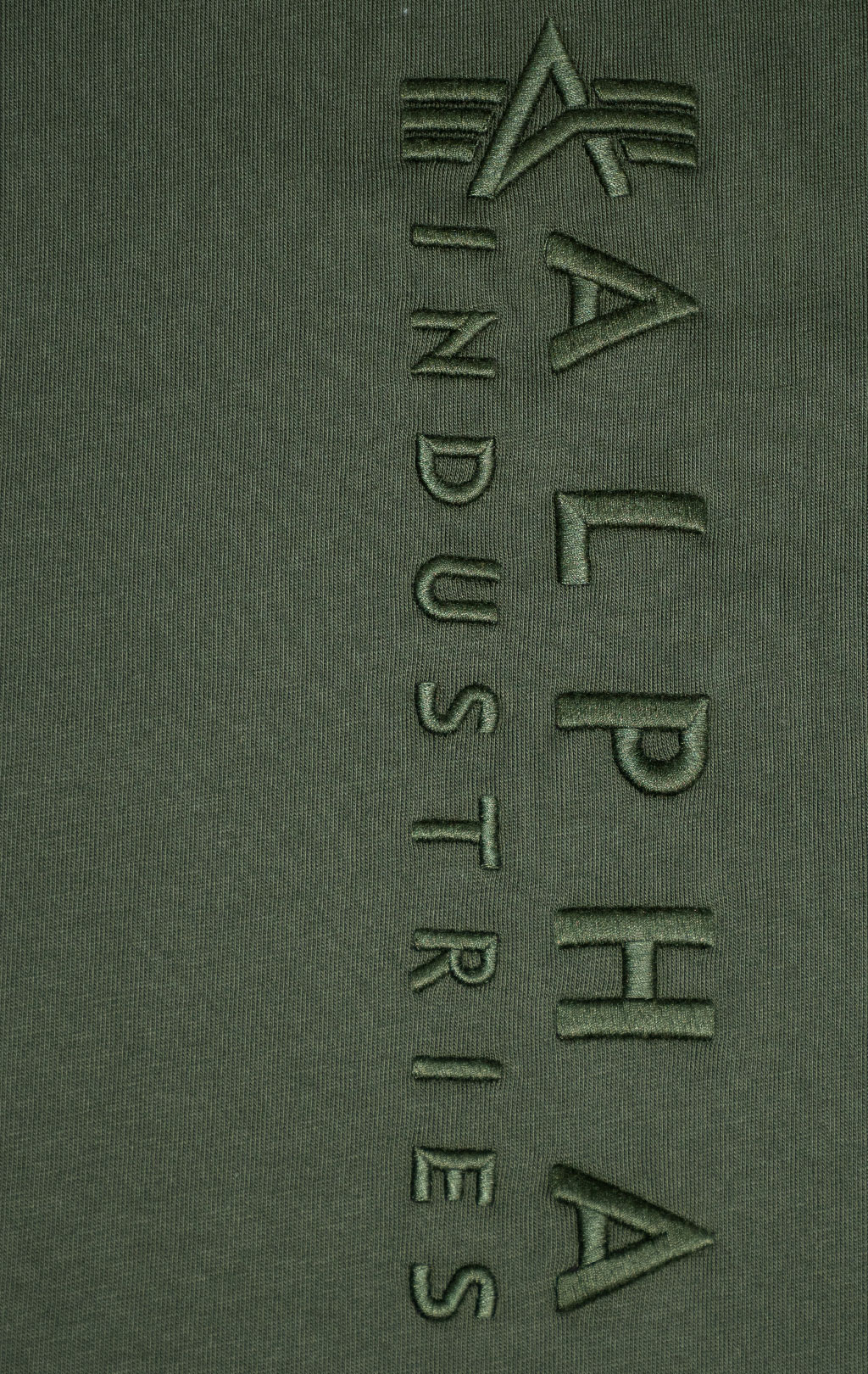 Футболка ALPHA INDUSTRIES EMB T dark olive 