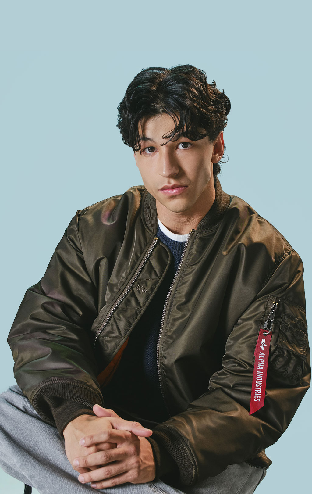 Бомбер ALPHA INDUSTRIES ORIGINAL FIT MA-1 FW 25/26 espresso 