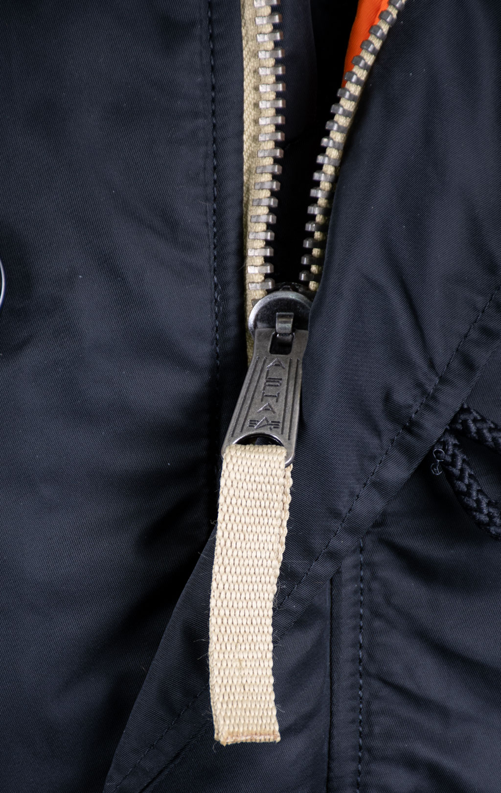 Аляска ALPHA INDUSTRIES N-3B ART VF натур. мех black 
