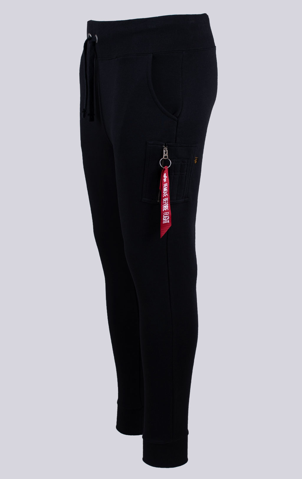 Брюки спортивные джоггеры ALPHA INDUSTRIES X-FIT SLIM CARGO black 