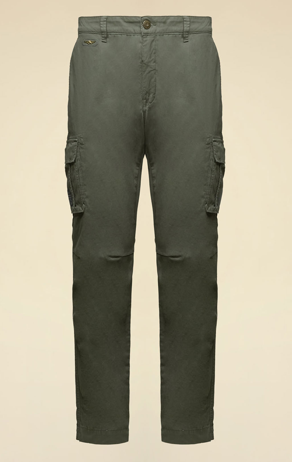 Брюки-карго AERONAUTICA MILITARE плотные FW 25/26/AL beluga grey (PA 1329) 