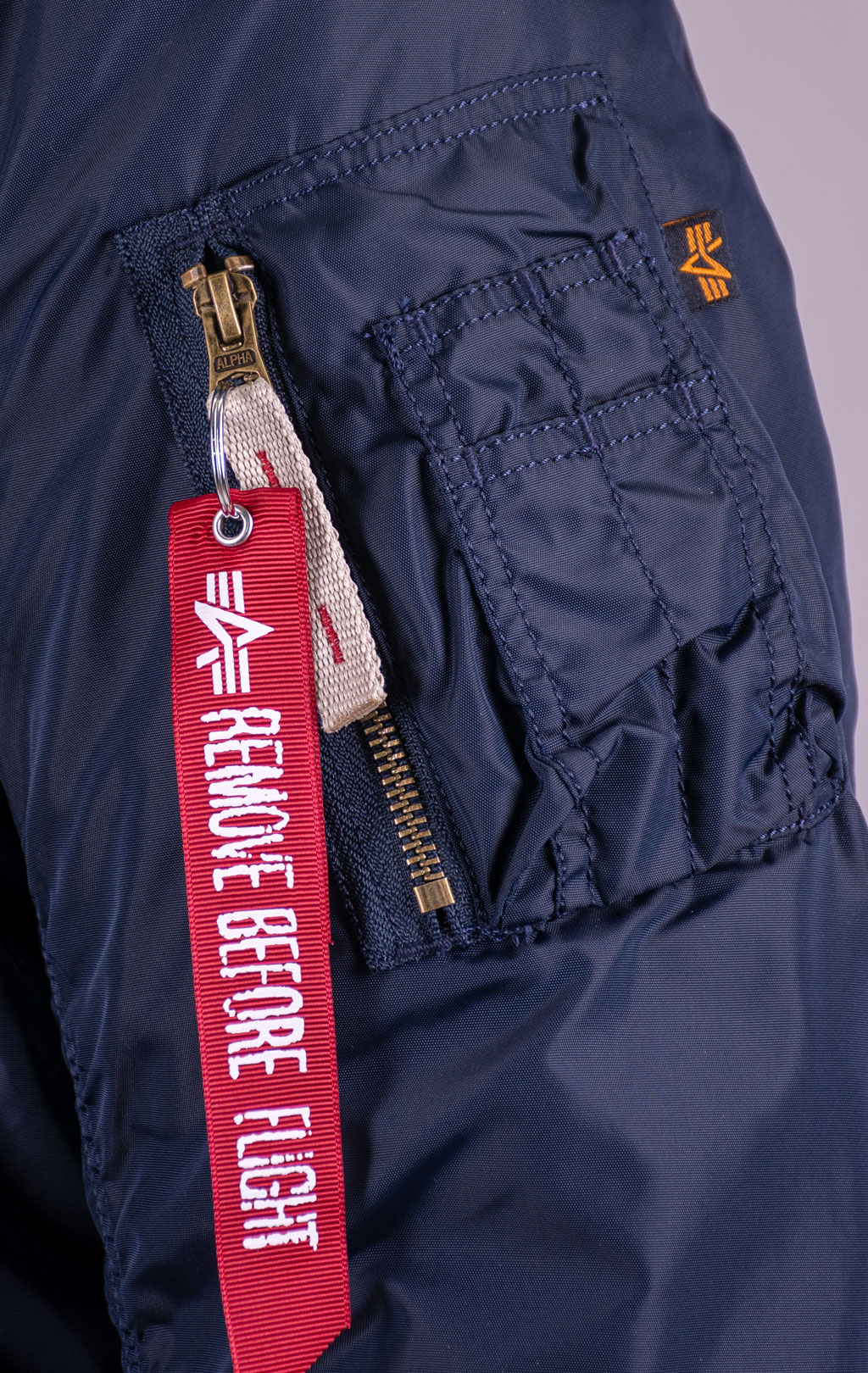 Куртка-пилот ALPHA INDUSTRIES INJECTOR-III rep. blue 